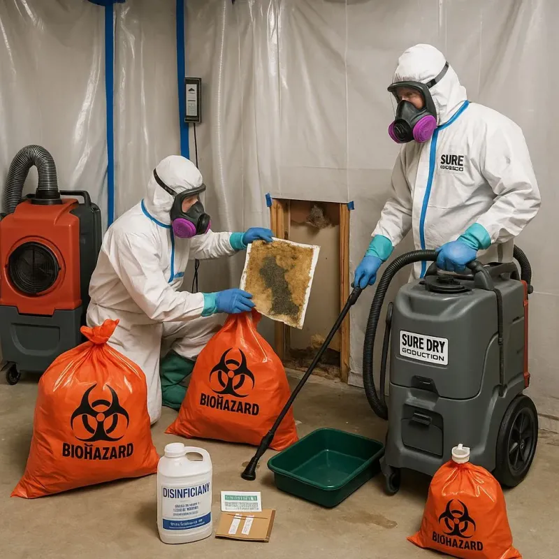 Contaminated Water Handling Protocols process in Fobes Hill, WA